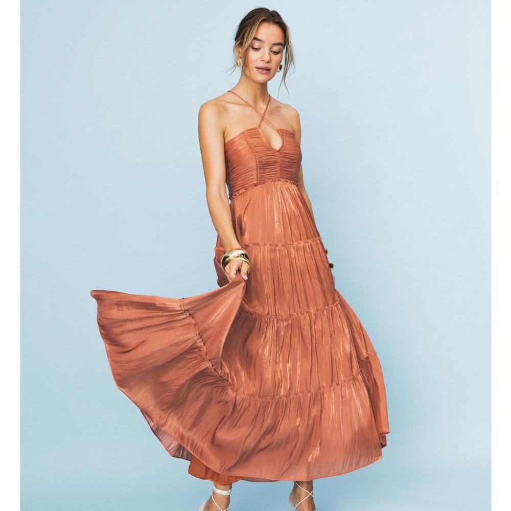 OPT East Dress Rust